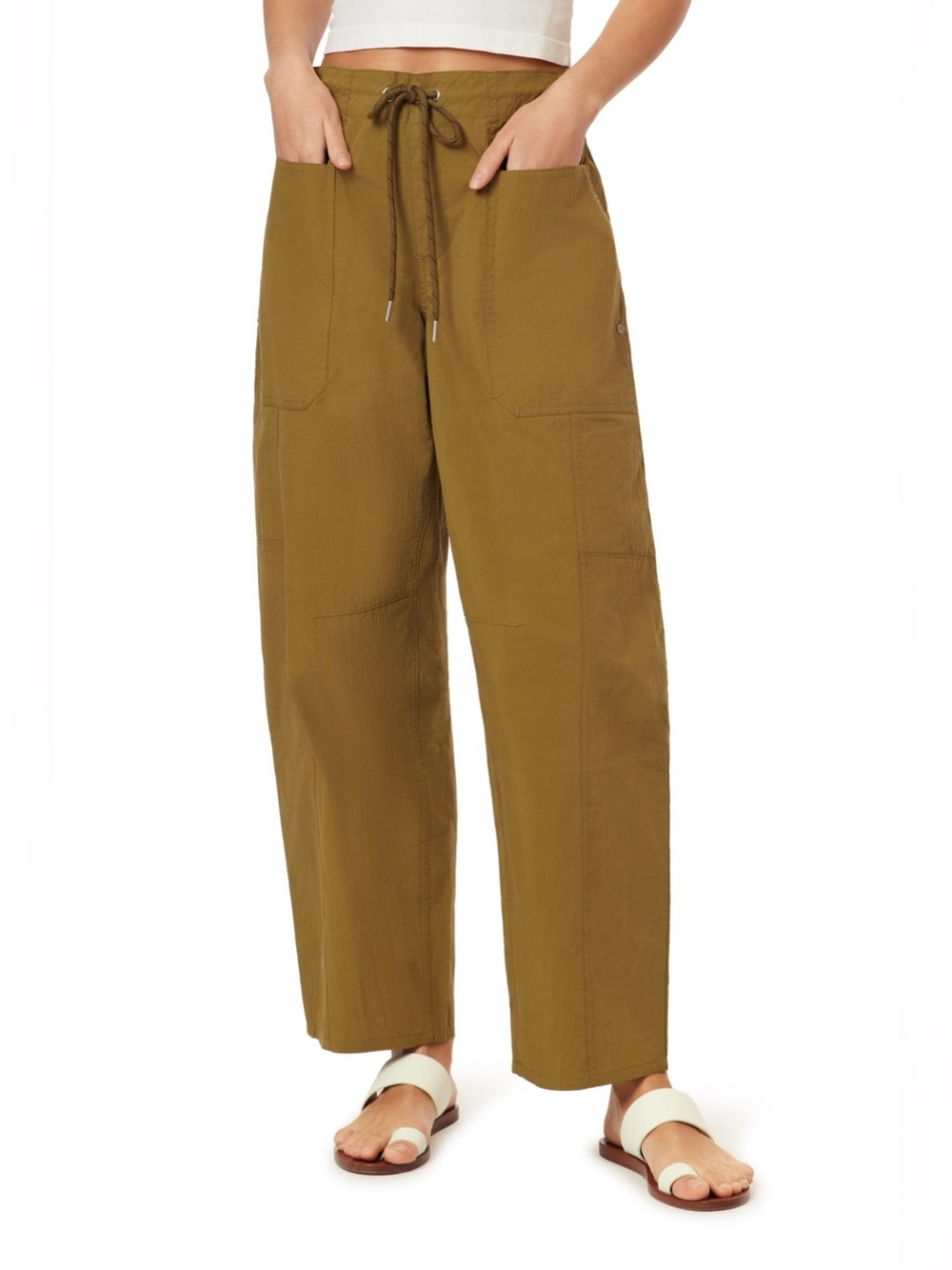 SCOTCH & SODA The Arc Barrel Leg Pants - L